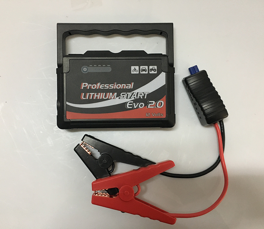 Avviatore Booster al litio multifunzione con torcia e prese USB:Bat